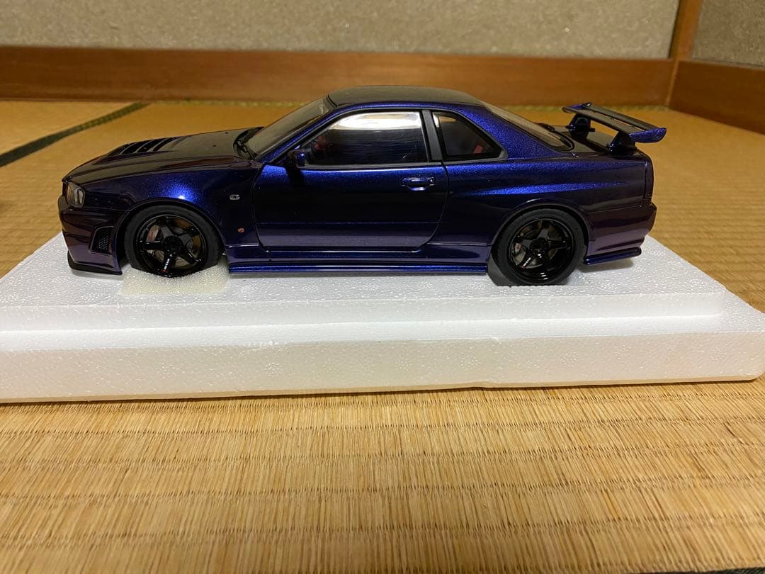 オートアート ミニカー GTR R34