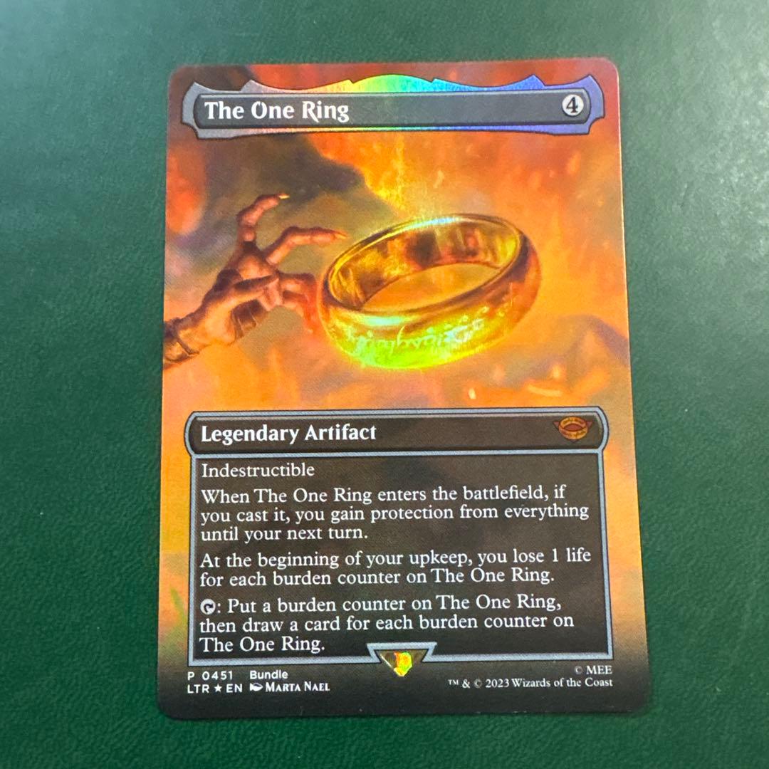 mtg 一つの指輪 バンドル foil