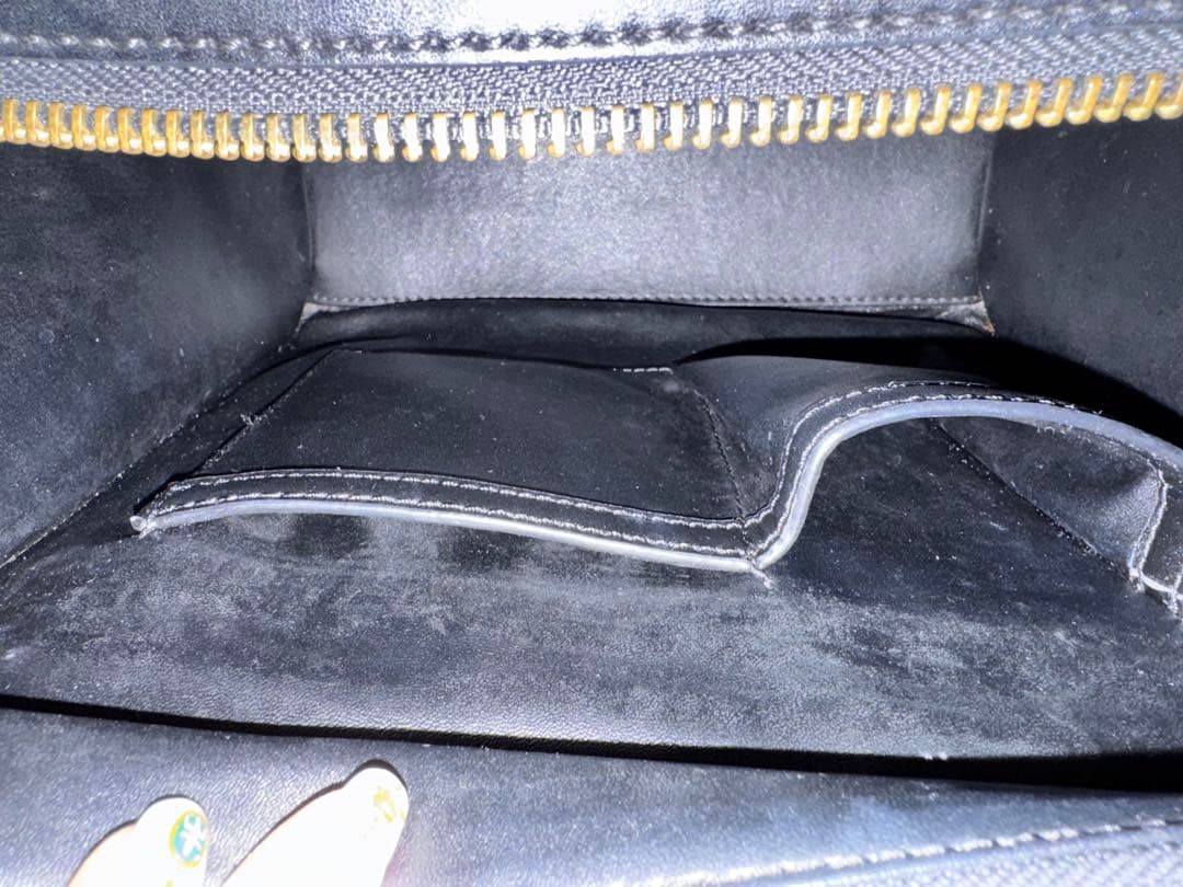 ハンドバッグ ホワイト/ブラウン/ブラック