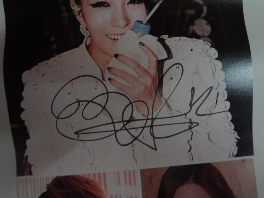 アーティスト直筆サイン入りポスター　東方神起・BoA・少女時代ほか「SMタウン」