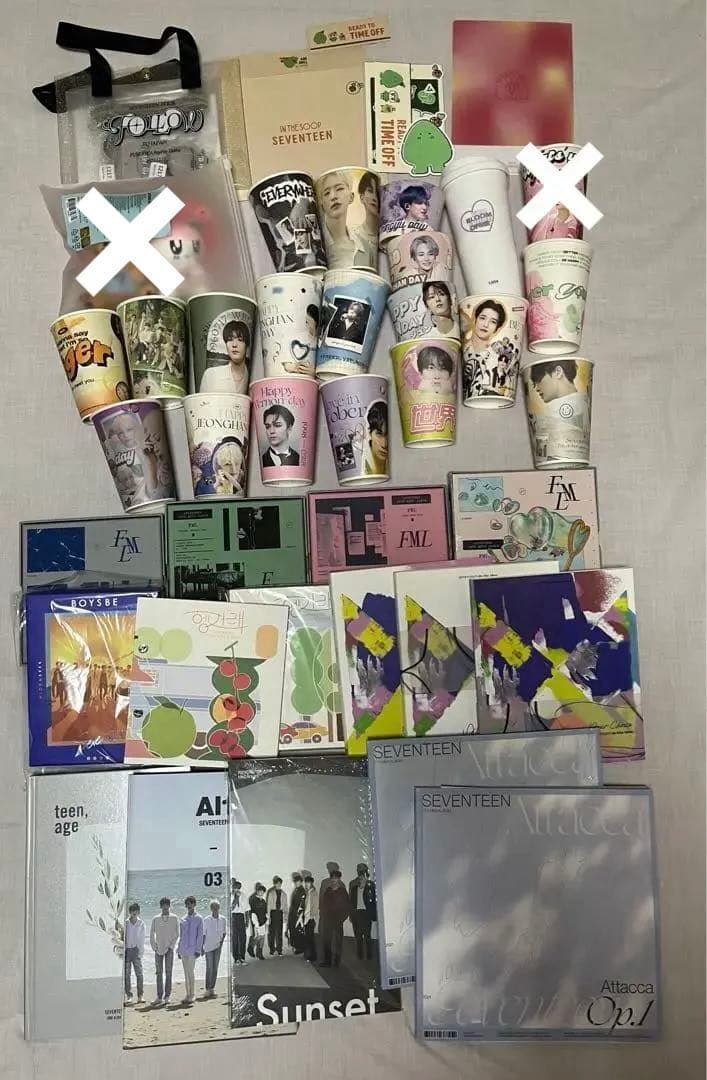seventeen セブチ　グッズ　トレカ　まとめ売り