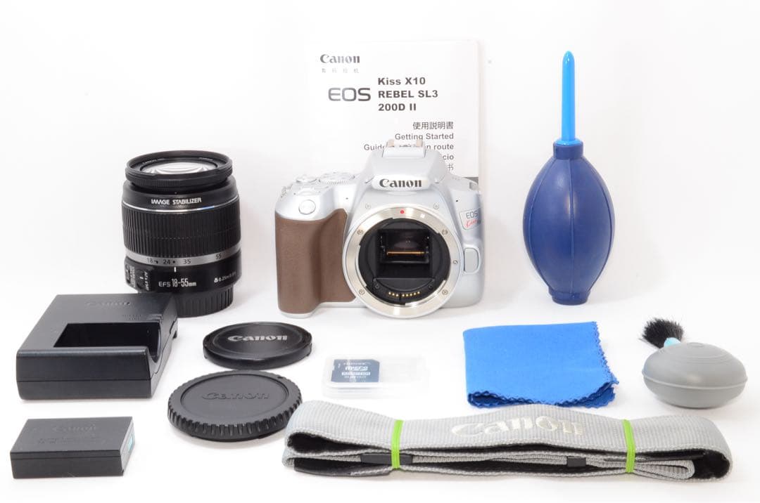 ❤️スマホへ転送❤️Canon EOS Kiss X10 シルバー❤️初心者に最適❤️