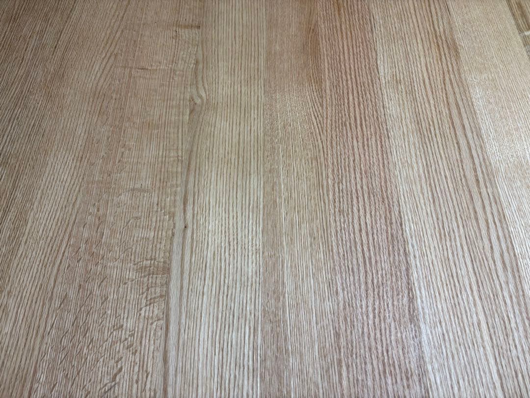 SIKI FURNITURE レッドオーク オイル塗装 板目 直径100cm