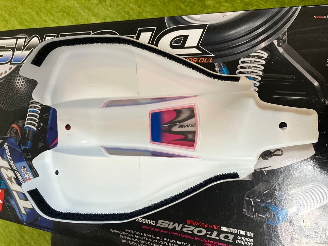 【希少】値下げ タミヤDT-02MS メカ付(サーボ、アンプ、受信機、モーター)