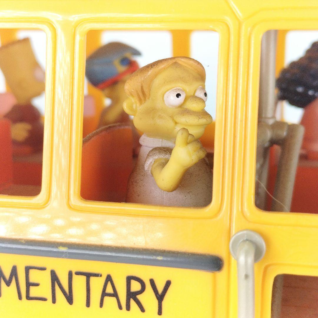 レア シンプソンズ トーキングスクールバス フィギュア アメコミ 現状品
