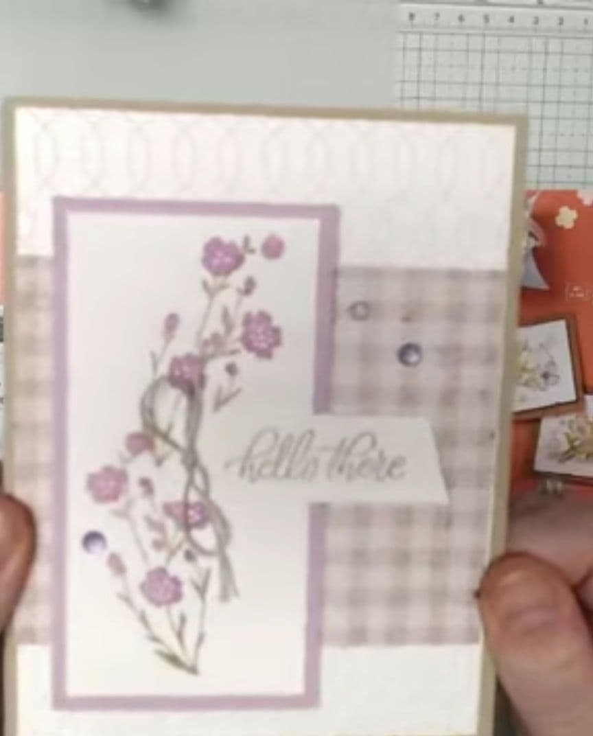 １点限り♡未使用　新作　スタンプ＆エンボスフォルダーセット　スタンピンアップ