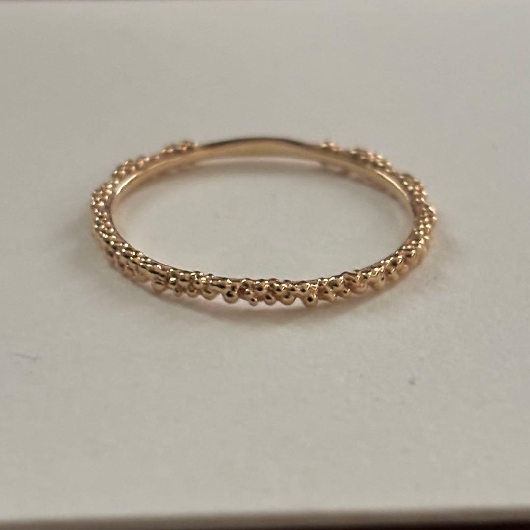 シエナロゼ　つぶつぶリング