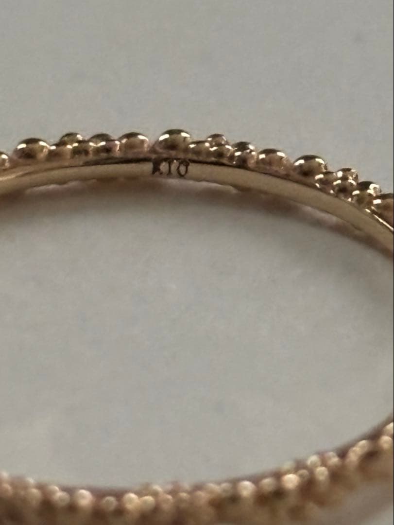 シエナロゼ　つぶつぶリング