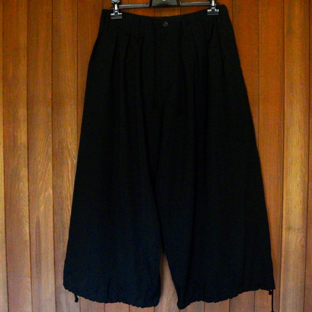 ヨウジヤマモト ウールギャバジン バルーンパンツ