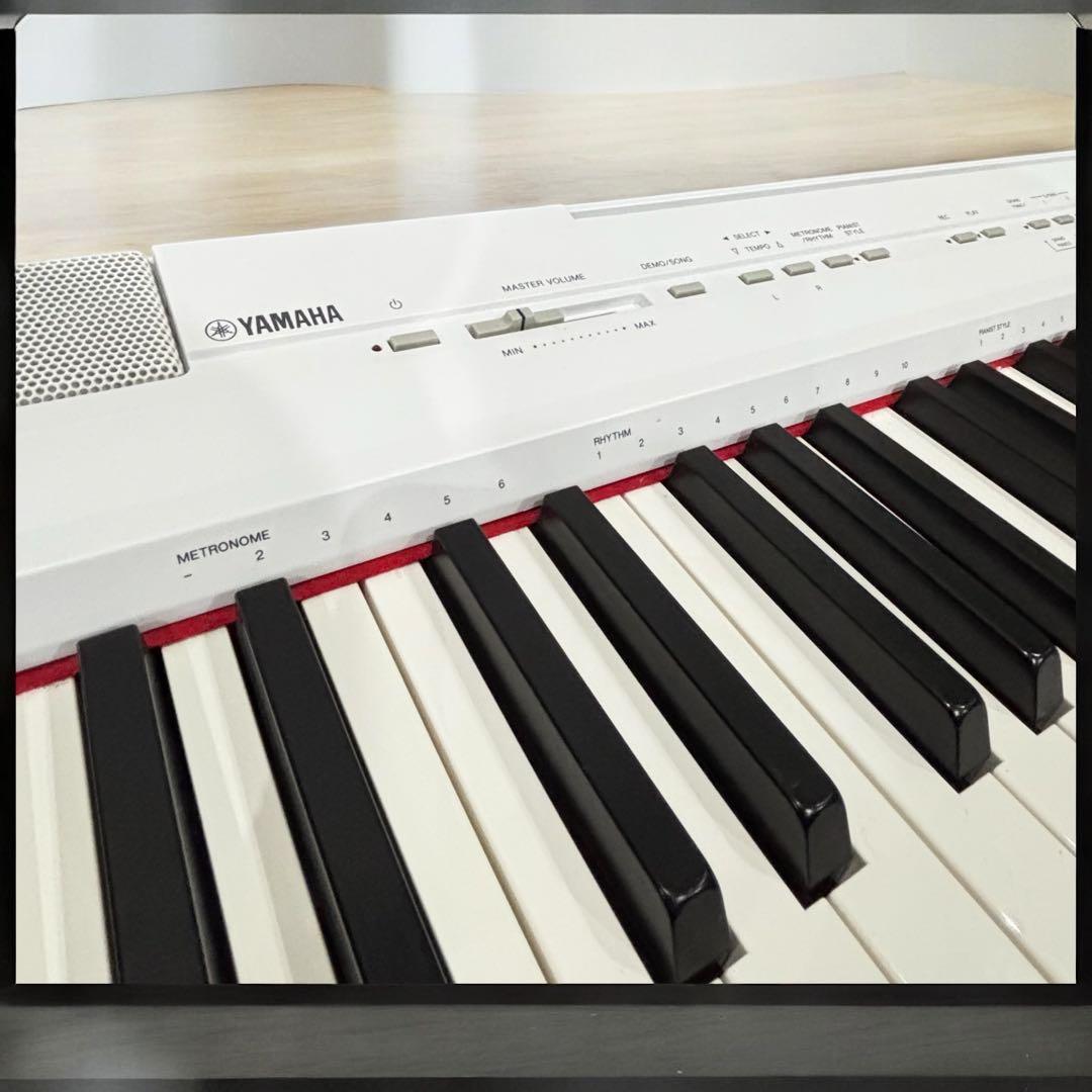 【希少ホワイト】YAMAHA P-105 電子ピアノ 88鍵盤 美品