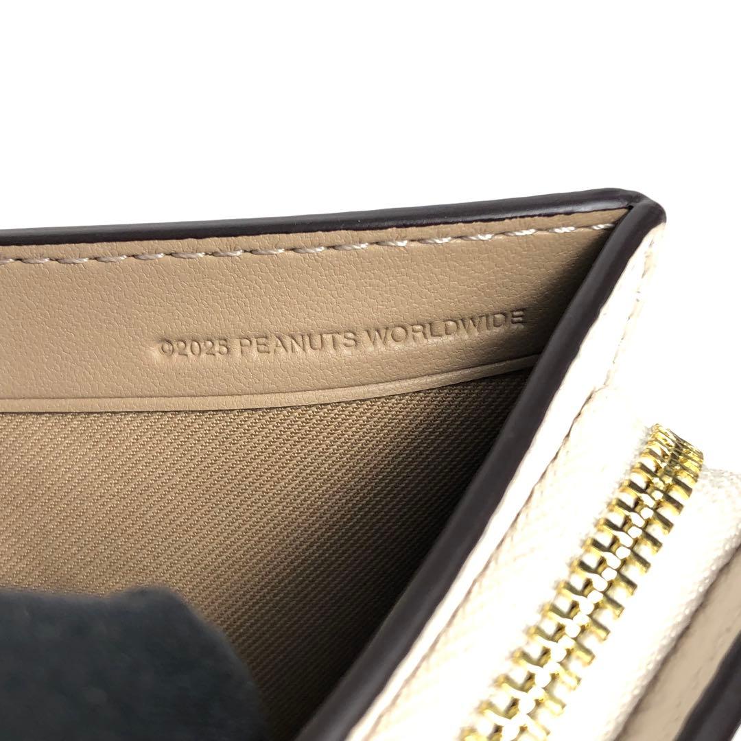 COACH コーチ 二つ折り財布 スヌーピー SNOOPY PEANUTS