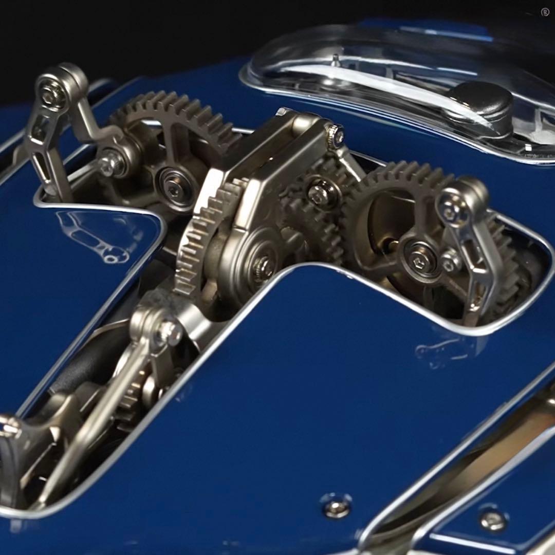 メカエイ（機械魔鬼魚）純金属組み立て式 電動駆動 アートオブジェ