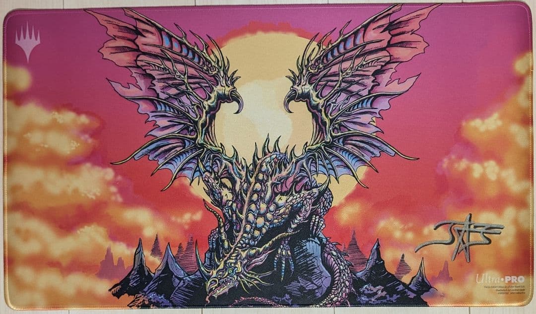 ふぁきん　始祖ドラゴン/The Ur-Dragon　プレイマット&カード