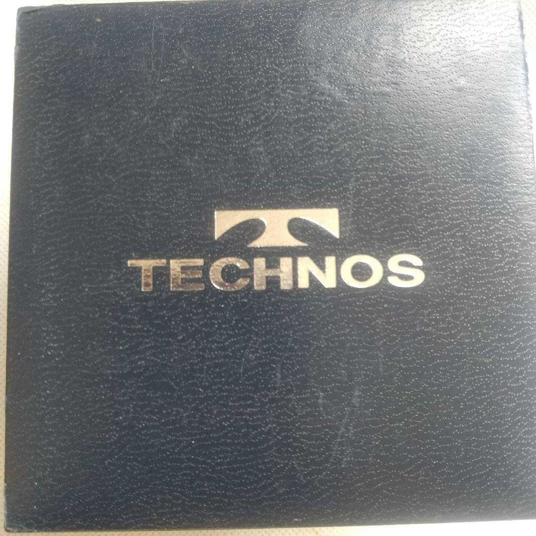 新品 TECHNOS テクノス腕時計 ダイバーズスタイル青／金