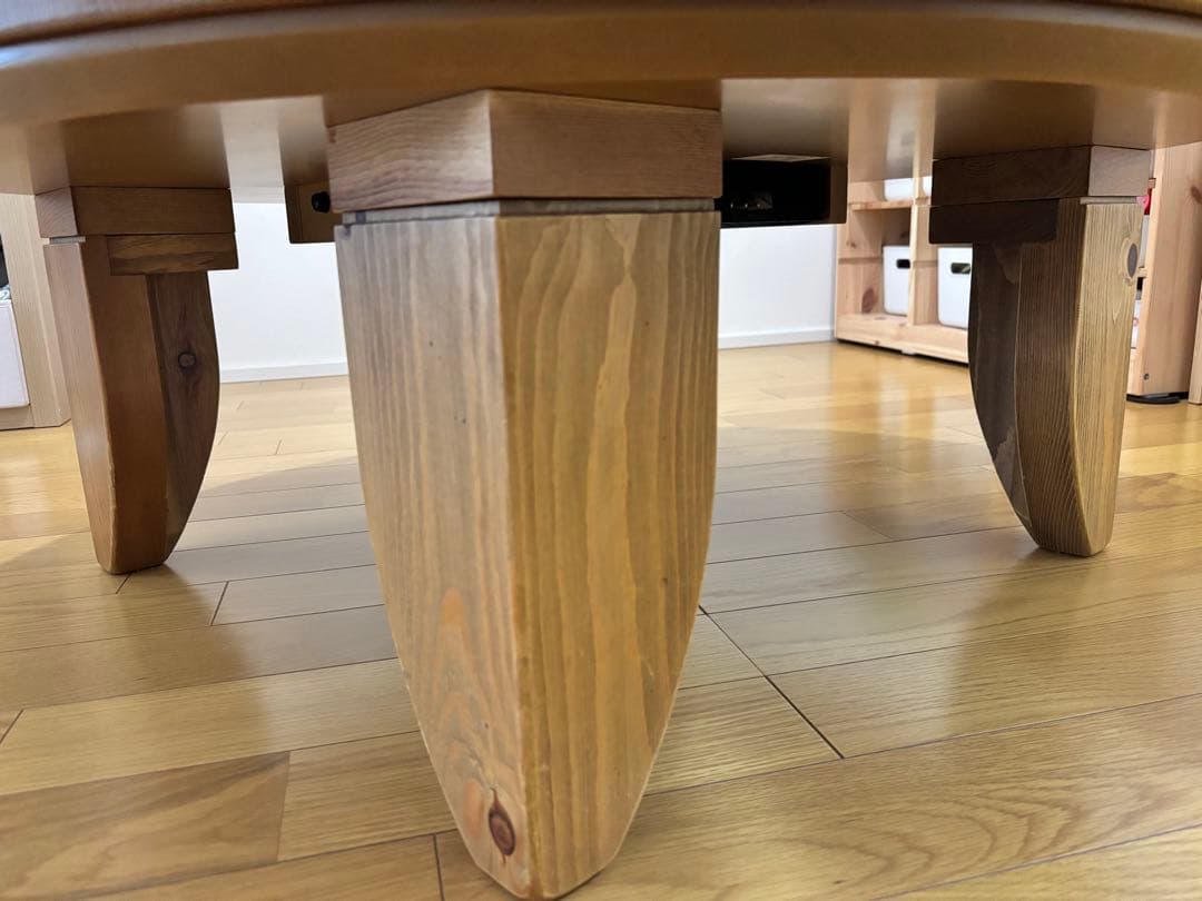 ケンさま専用　広松木工　GALA サークルテーブルこたつ