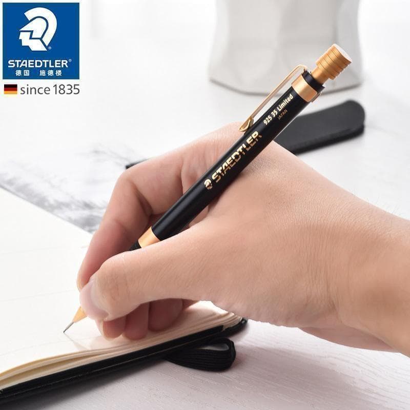 【中国限定 廃番稀少】ステッドラー 925 35 シャープペン ブラックゴールド