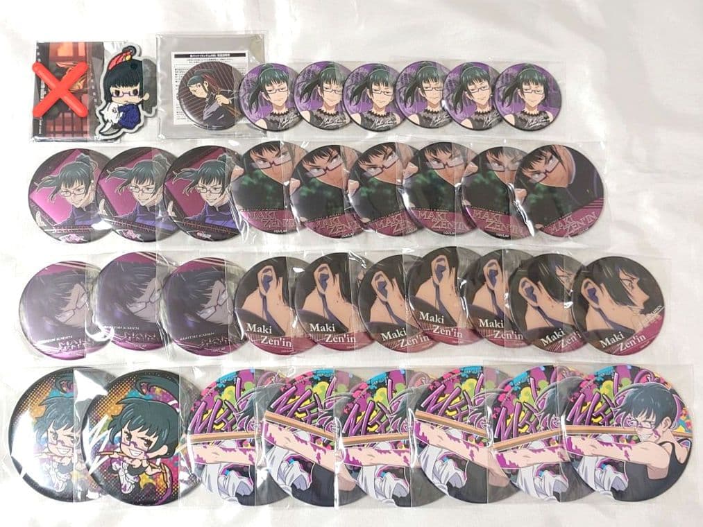 呪術廻戦 真希 缶バッジセット