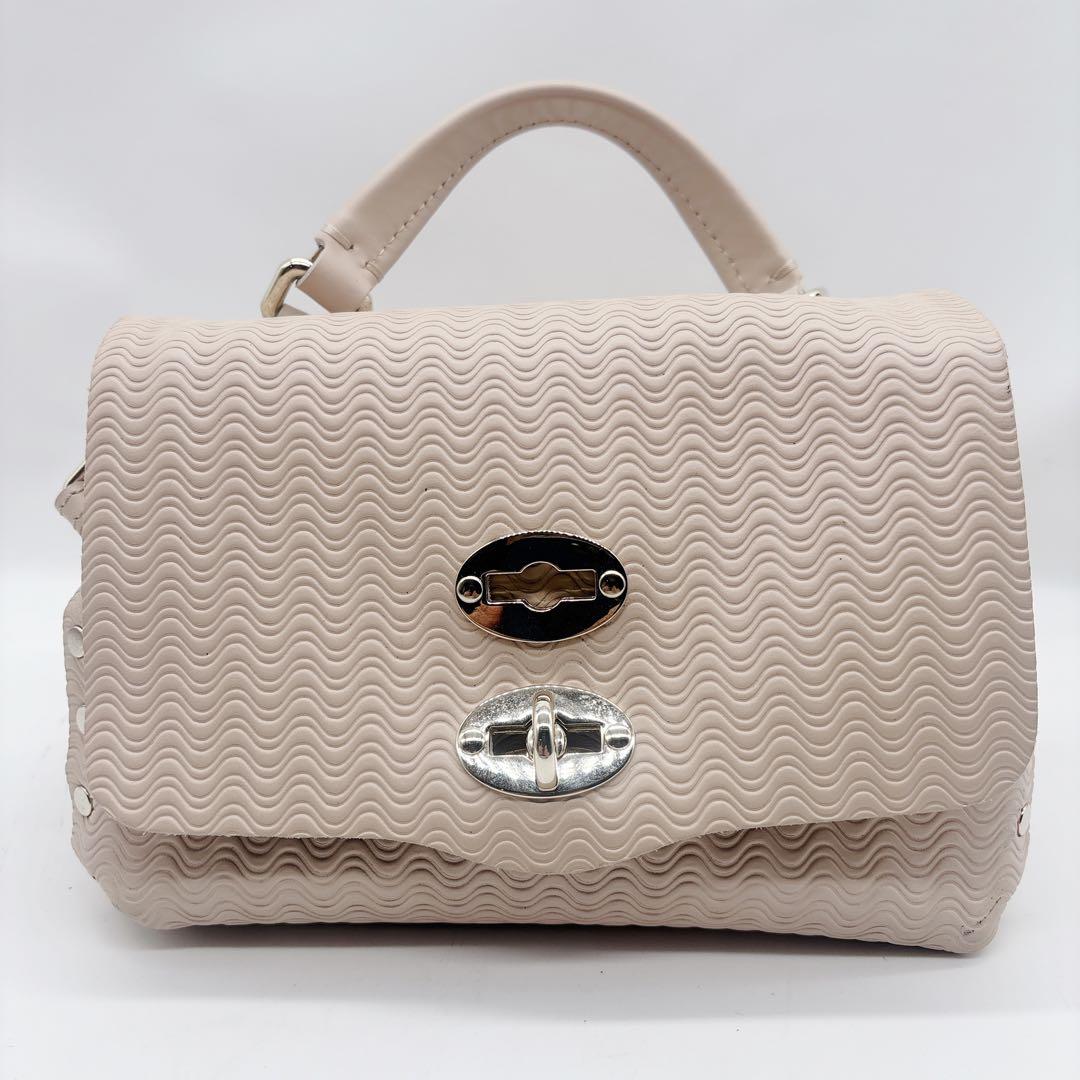 美品 ZANELLATO ザネラート 2WAY ショルダーバッグ ポスティーナ