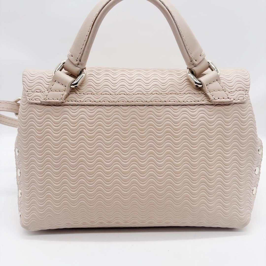 美品 ZANELLATO ザネラート 2WAY ショルダーバッグ ポスティーナ