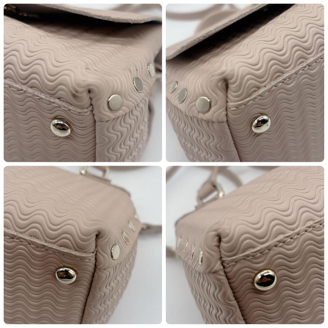 美品 ZANELLATO ザネラート 2WAY ショルダーバッグ ポスティーナ