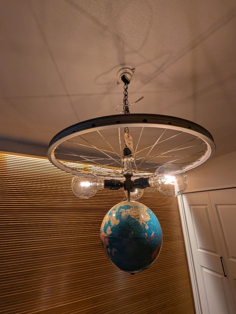 acme ファニチャー　ジャーナルスタンダード　自転車　地球儀 ペンダントライト