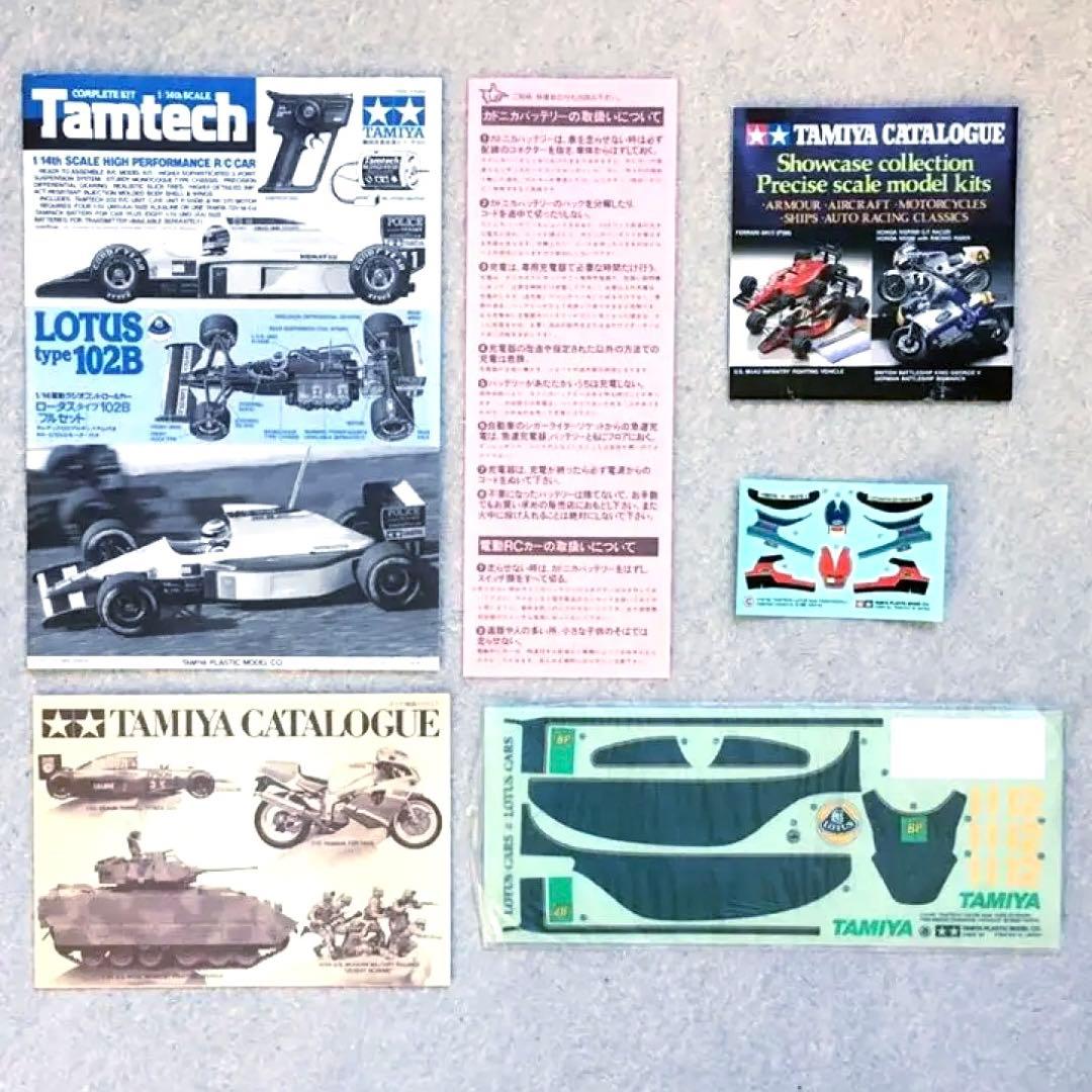 ヴィンテージ 初版品 タミヤ タムテック RC ロータス102B フルセット