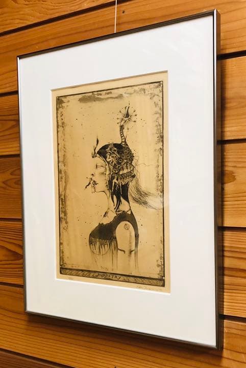 幻の名作❗️多賀新-虚飾　江戸川乱歩の表紙絵の実物特別頒布