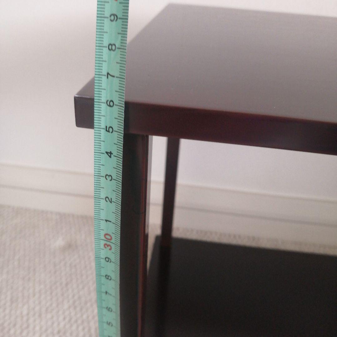 裏千家　茶道具　誰ケ袖棚　漆器　川瀬表完作