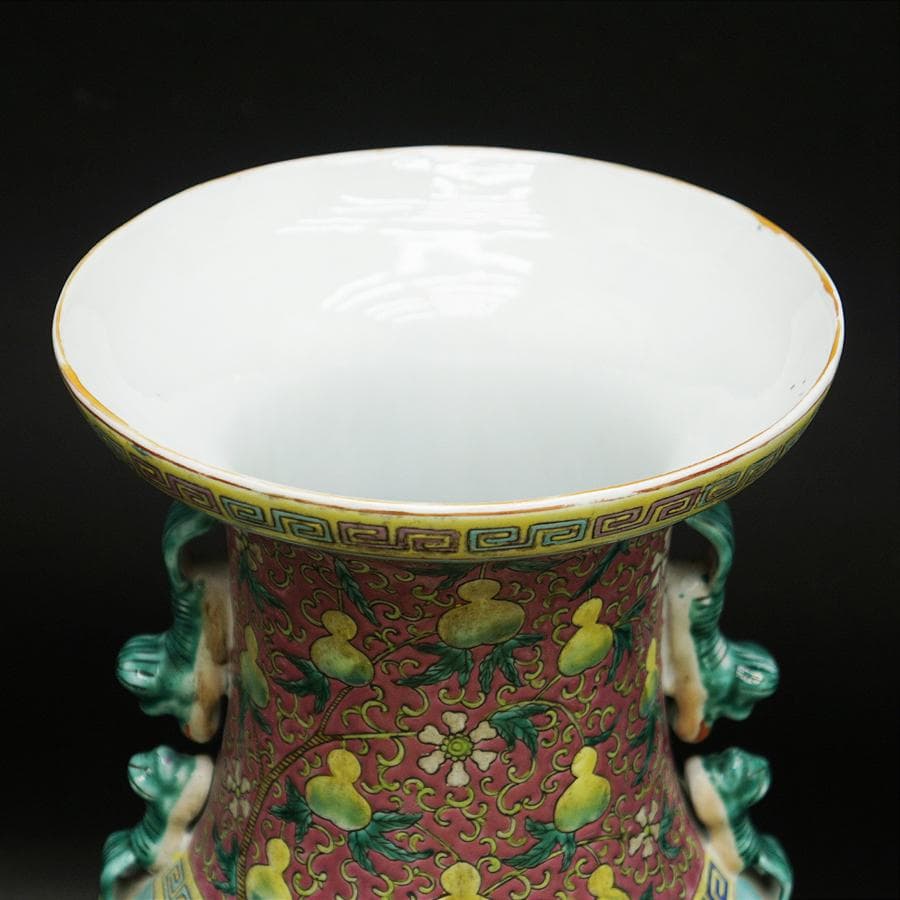 中国美術 中国古玩 大清同治年製 花瓶 時代 骨董 壺 花生 工芸 古美術品