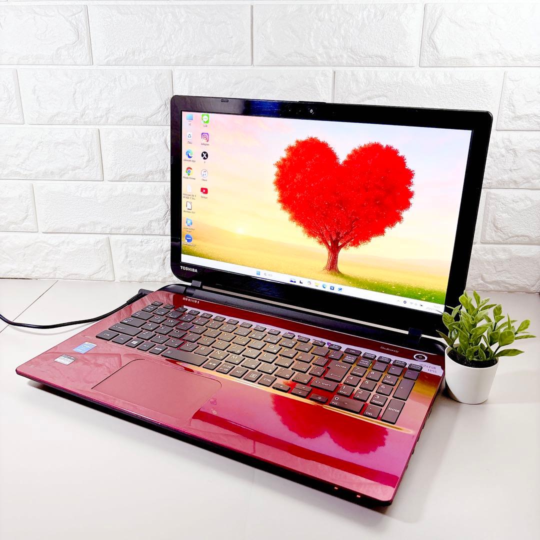 ブルーレイ✨高性能i7 快適SSD メモリ8GB フルHD ノートパソコン 東芝