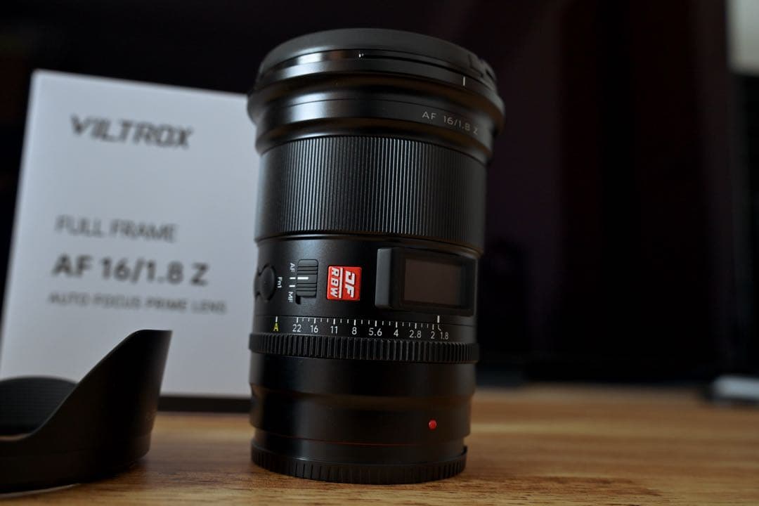 VILTROX AF 16mm F1.8 Zマウント　【ほぼ新品】