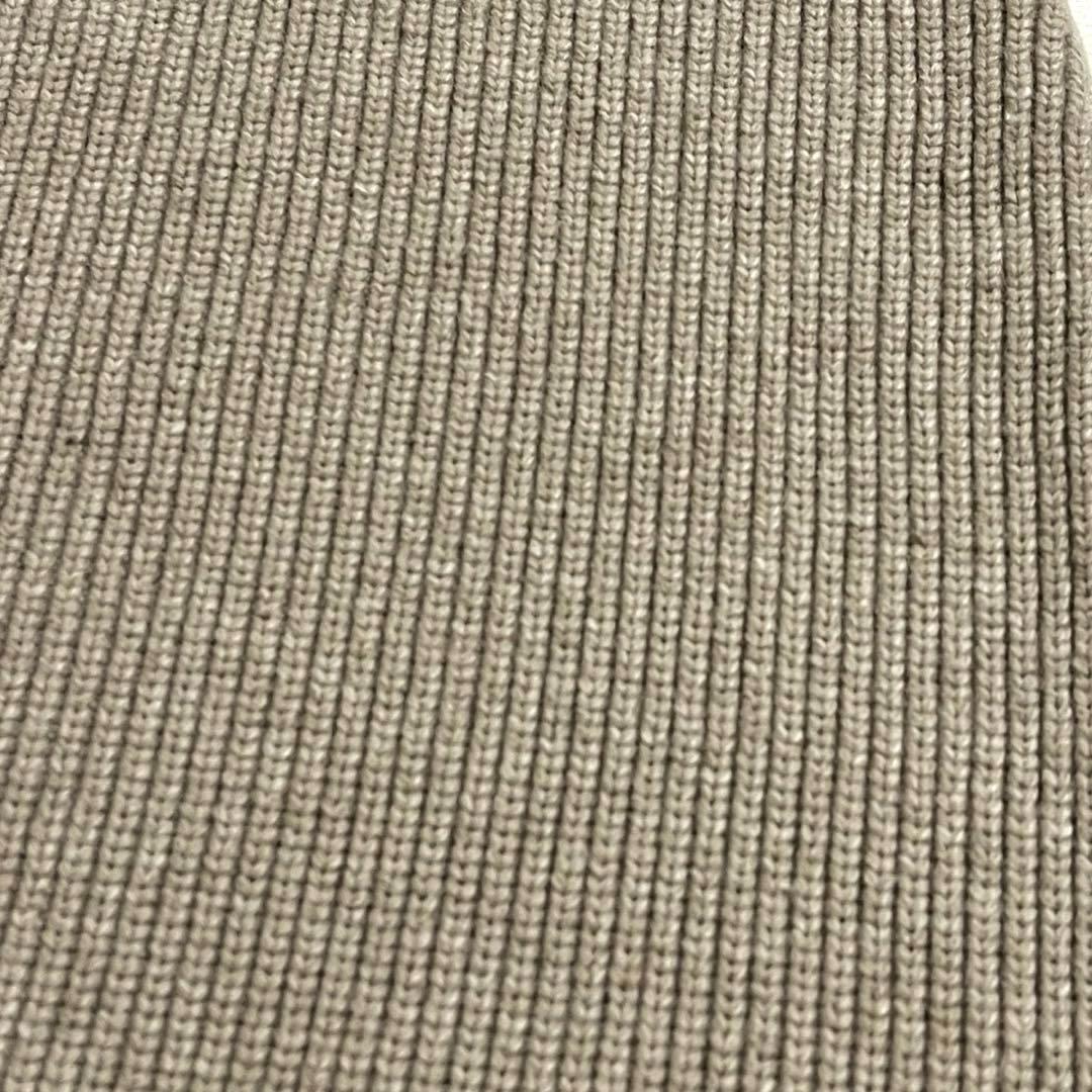 AP STUDIO 23SS リブニットケープ ベージュ スヌード カシミヤ混