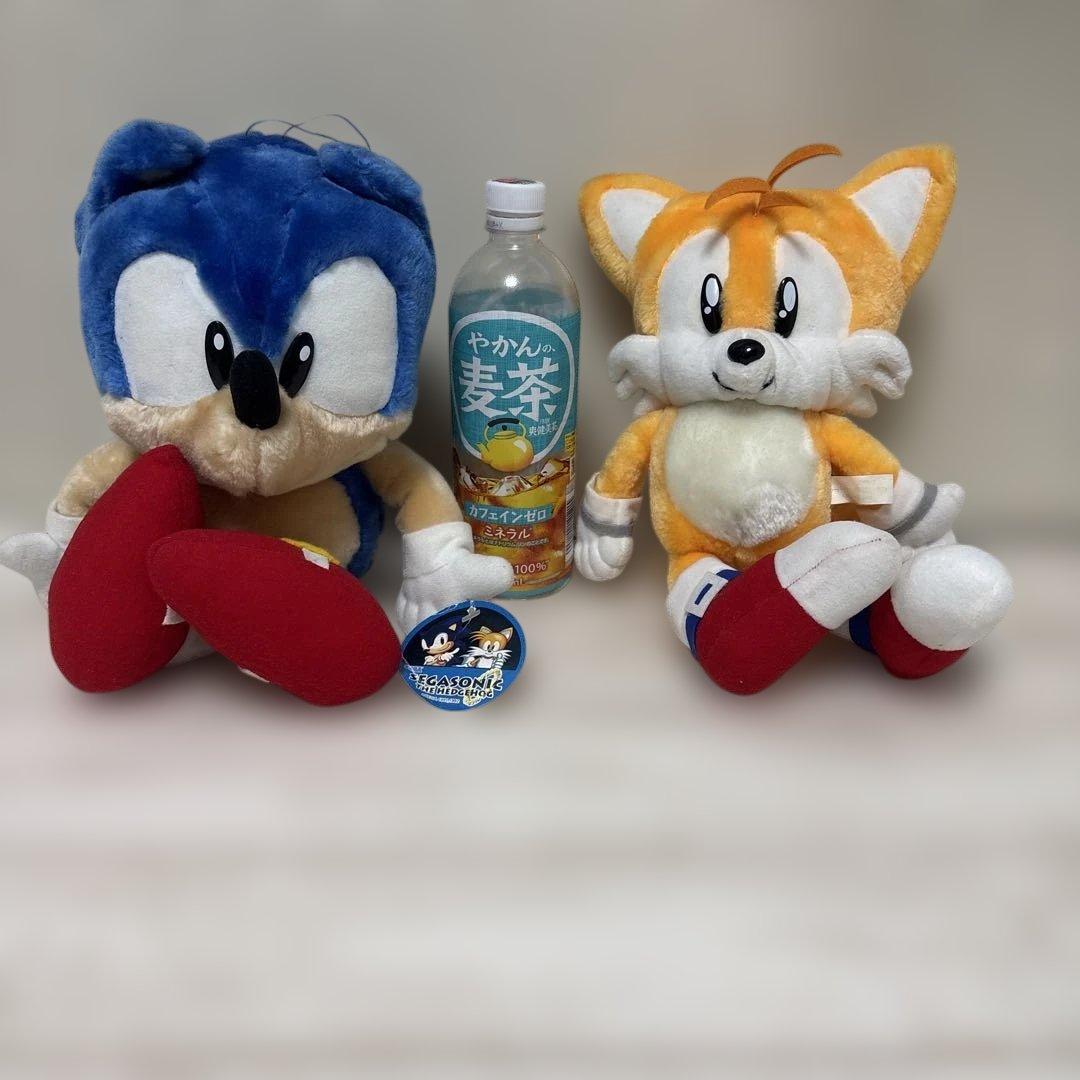 非売品⭐︎セガソニック&テイルスぬいぐるみセット