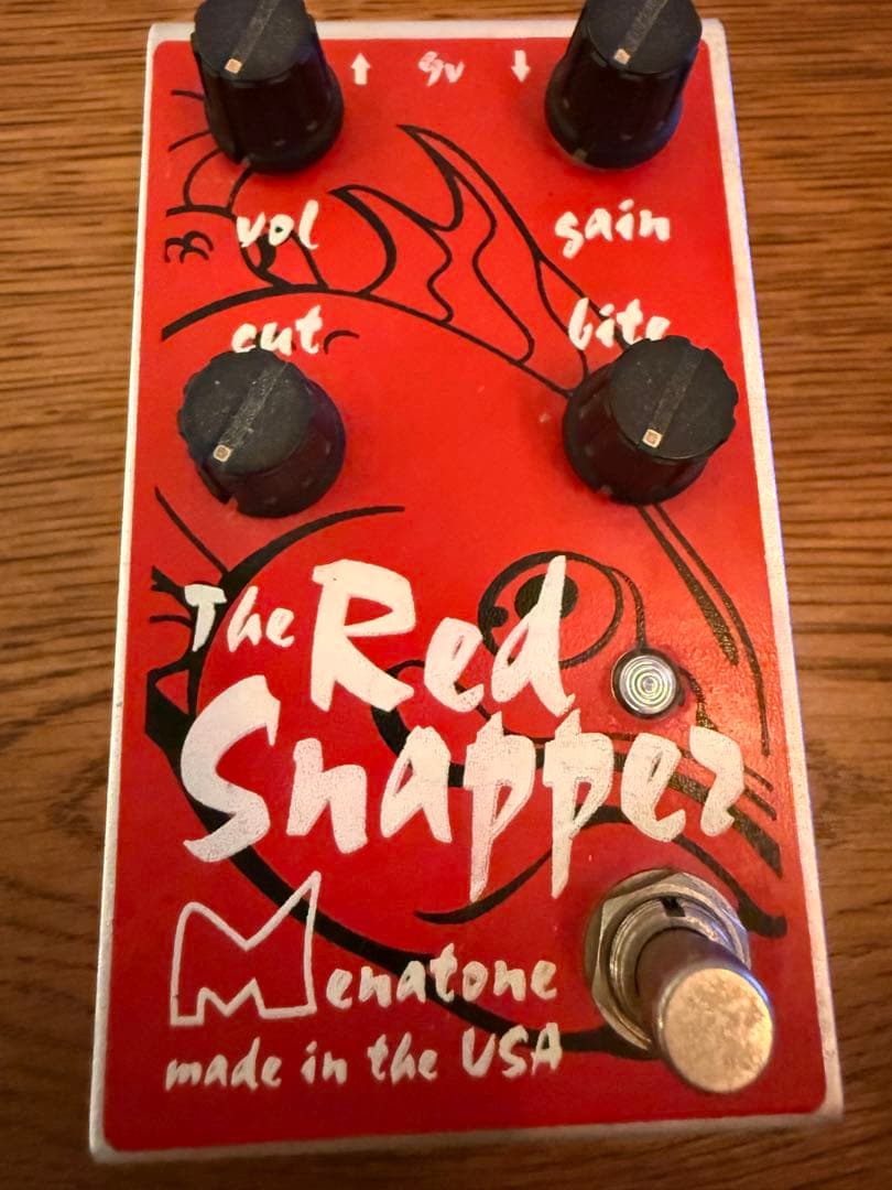 エフェクター　menatone red snapper overdrive