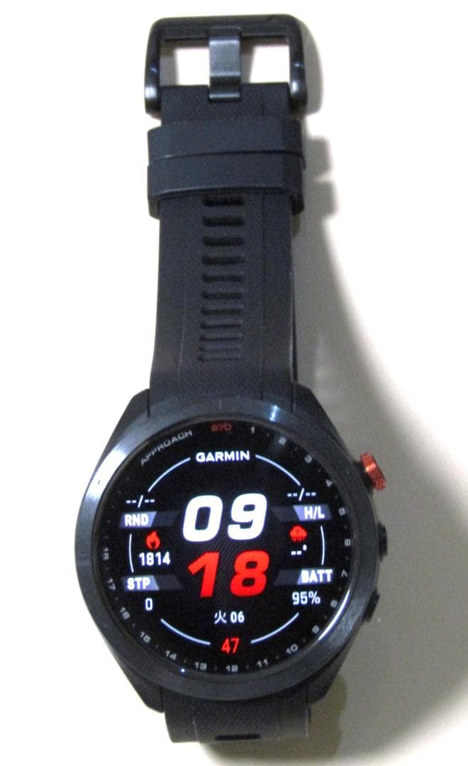 超美品 ガーミン アプローチ S70 ブラック 47mm