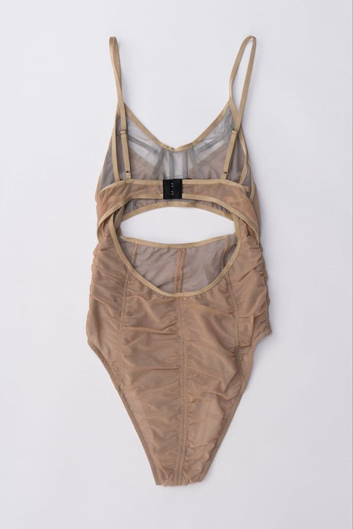 プランク プロジェクト/レイヤードチュールキャミボディスーツ