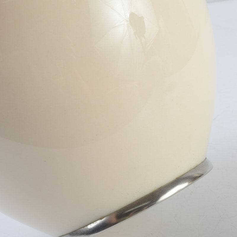 七宝焼　鳳凰文瓶　花瓶　在銘　V　9368