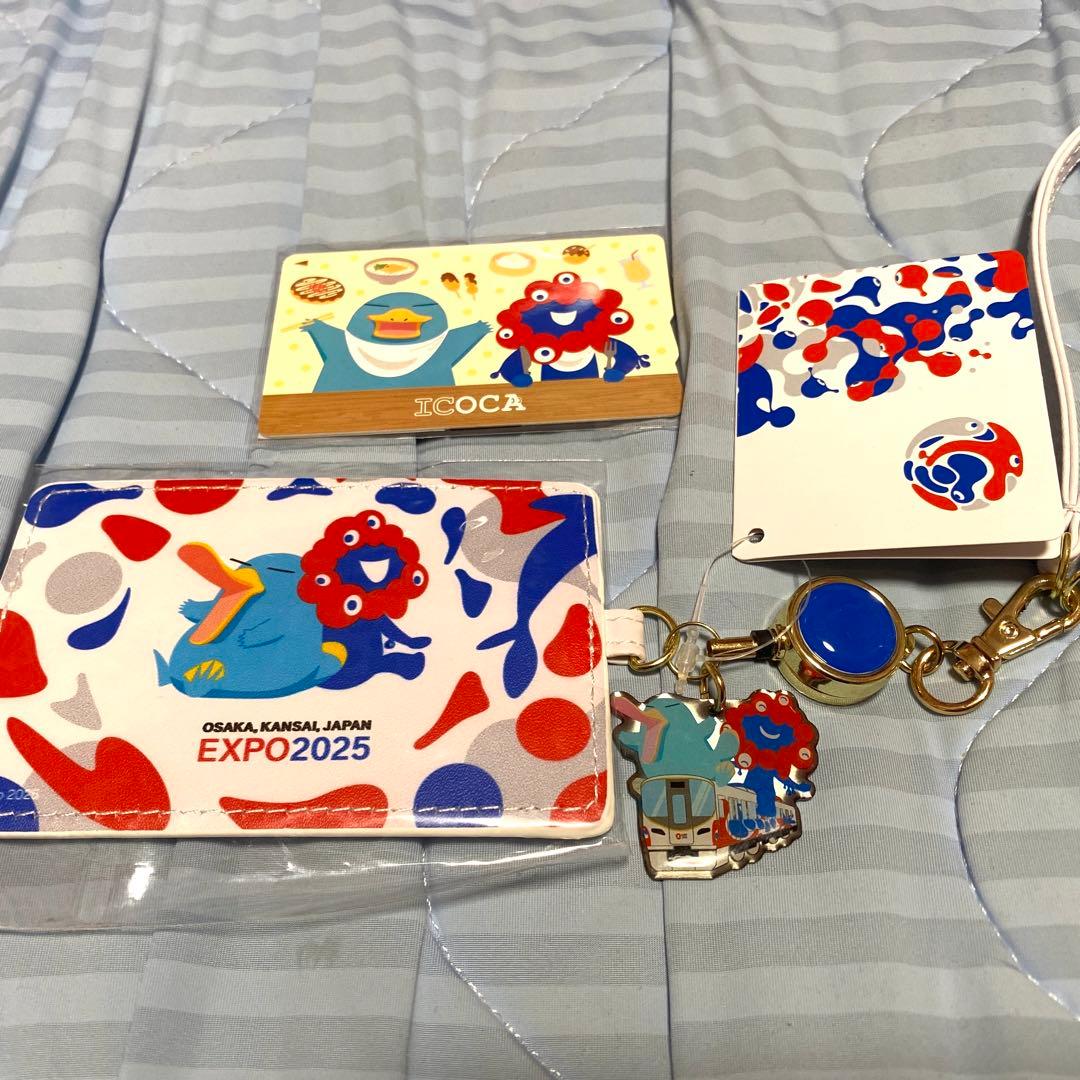 万博限定ICOCA EXPO2025デザイン＆パスケース　2点セット