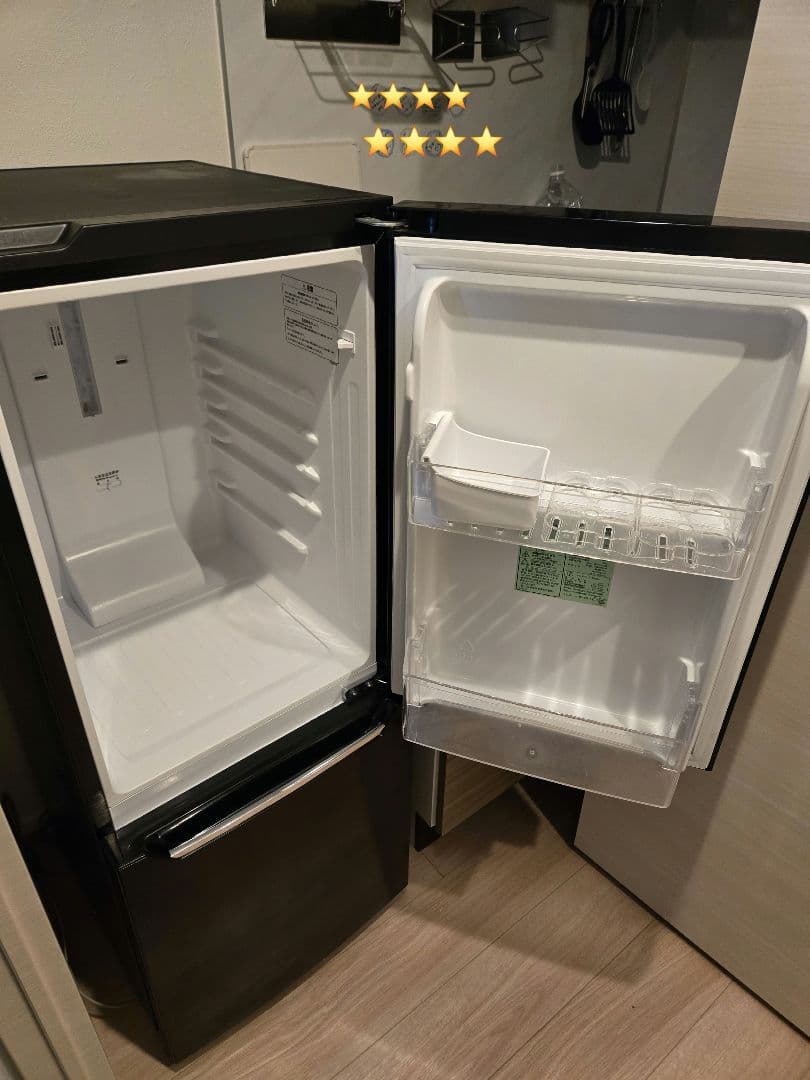 【送料込】ハイセンス　HR-D15CB 冷蔵庫 パールブラック /150L