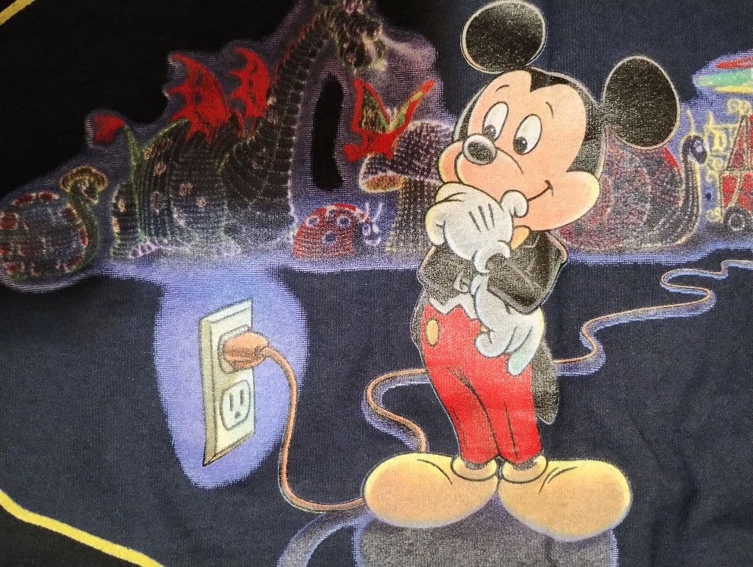 超レア ミッキー x メインストリート・エレクトリカルパレード Tシャツ XL
