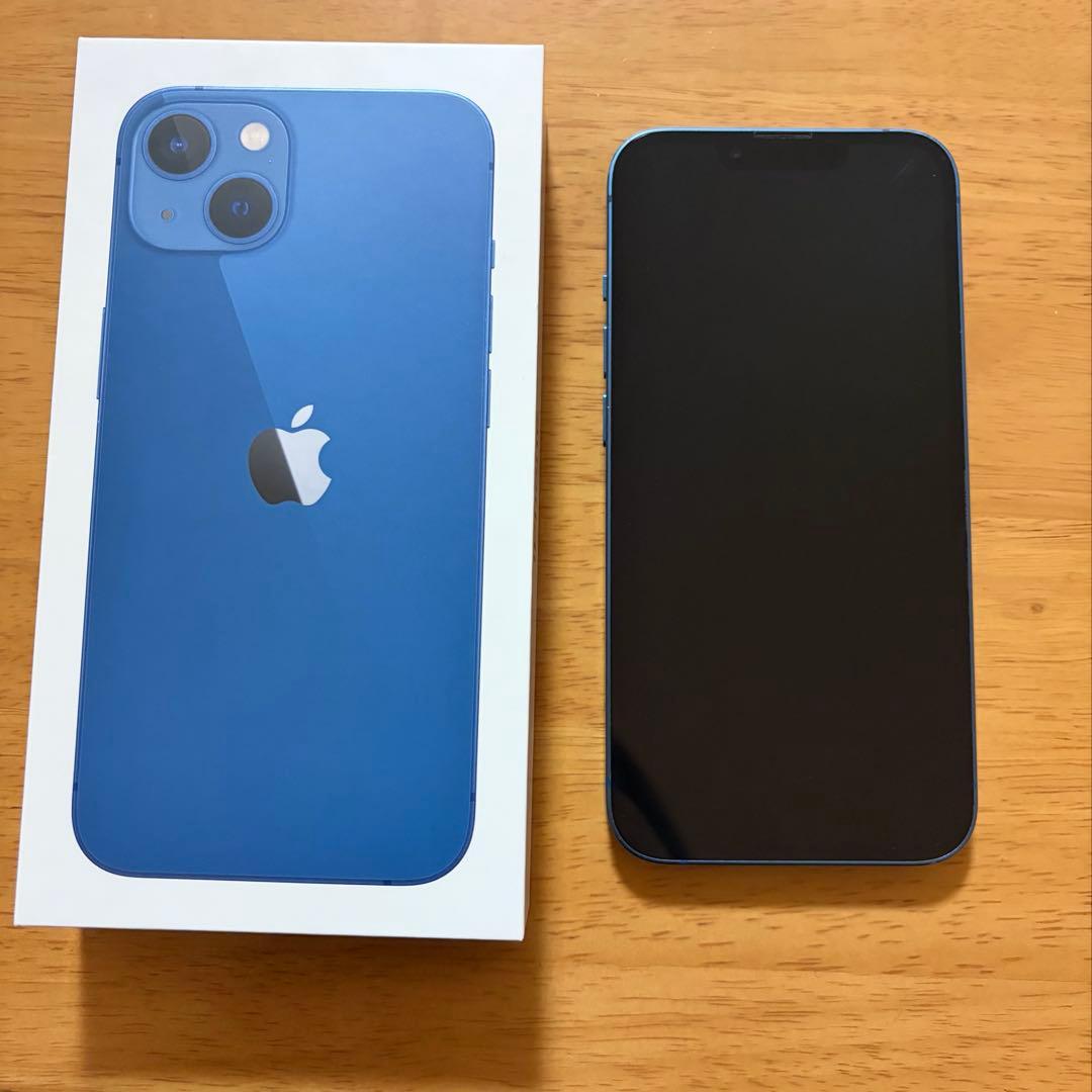 Apple iPhone 13 256GB 充電コード、SIMピン、箱付き