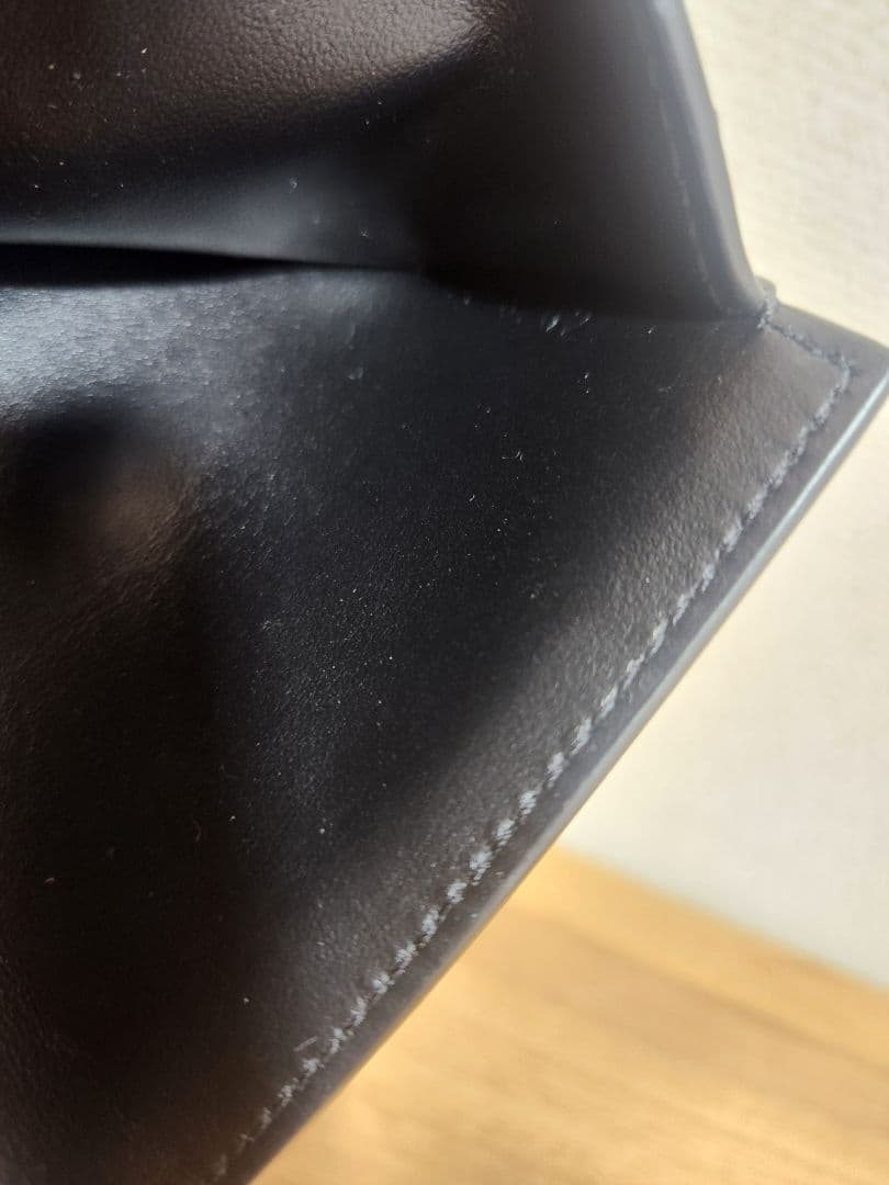 CELINE　トリオンフ　三つ折り財布 ブラック