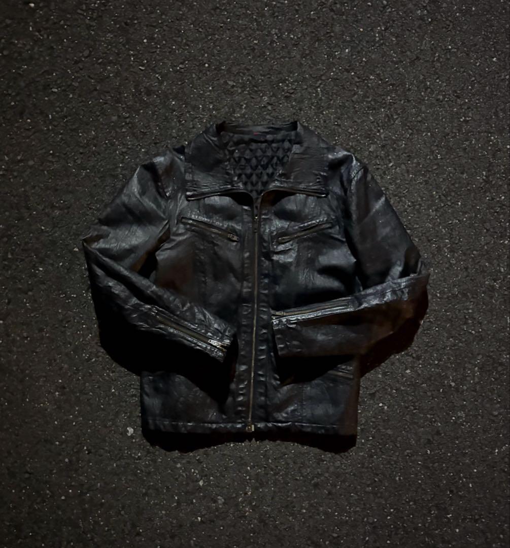 ジャケット・アウター leather jacket 90s vintage