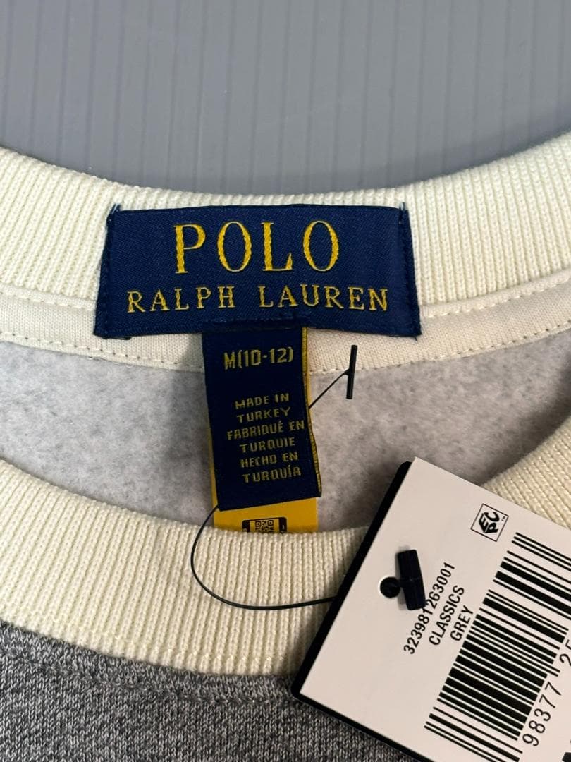 2025最新作新品ラルフローレン　ポロベア　トレーナーボーイズM150
