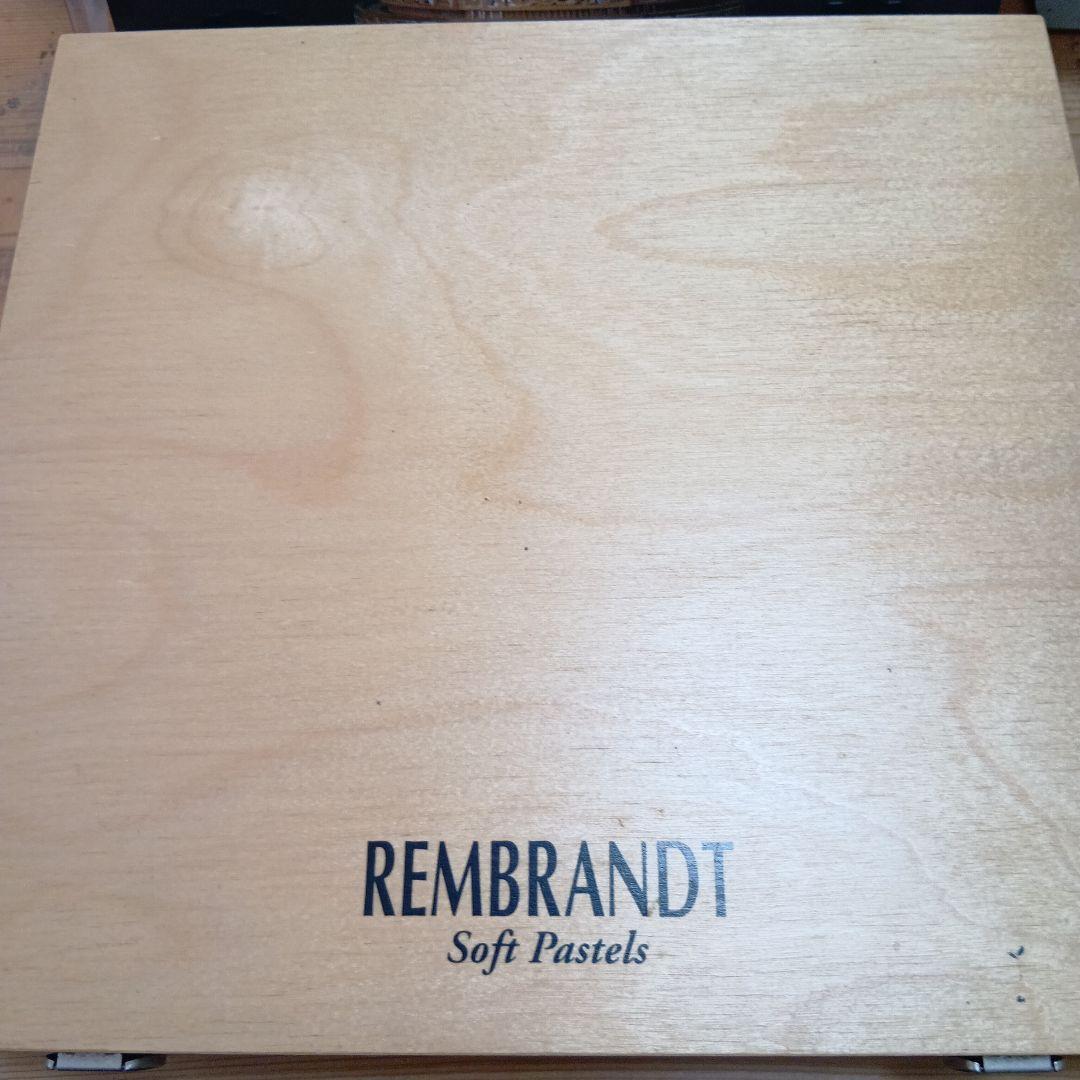 レンブラント　ソフトパステル　９０本　木箱　ロイヤルターレンス社