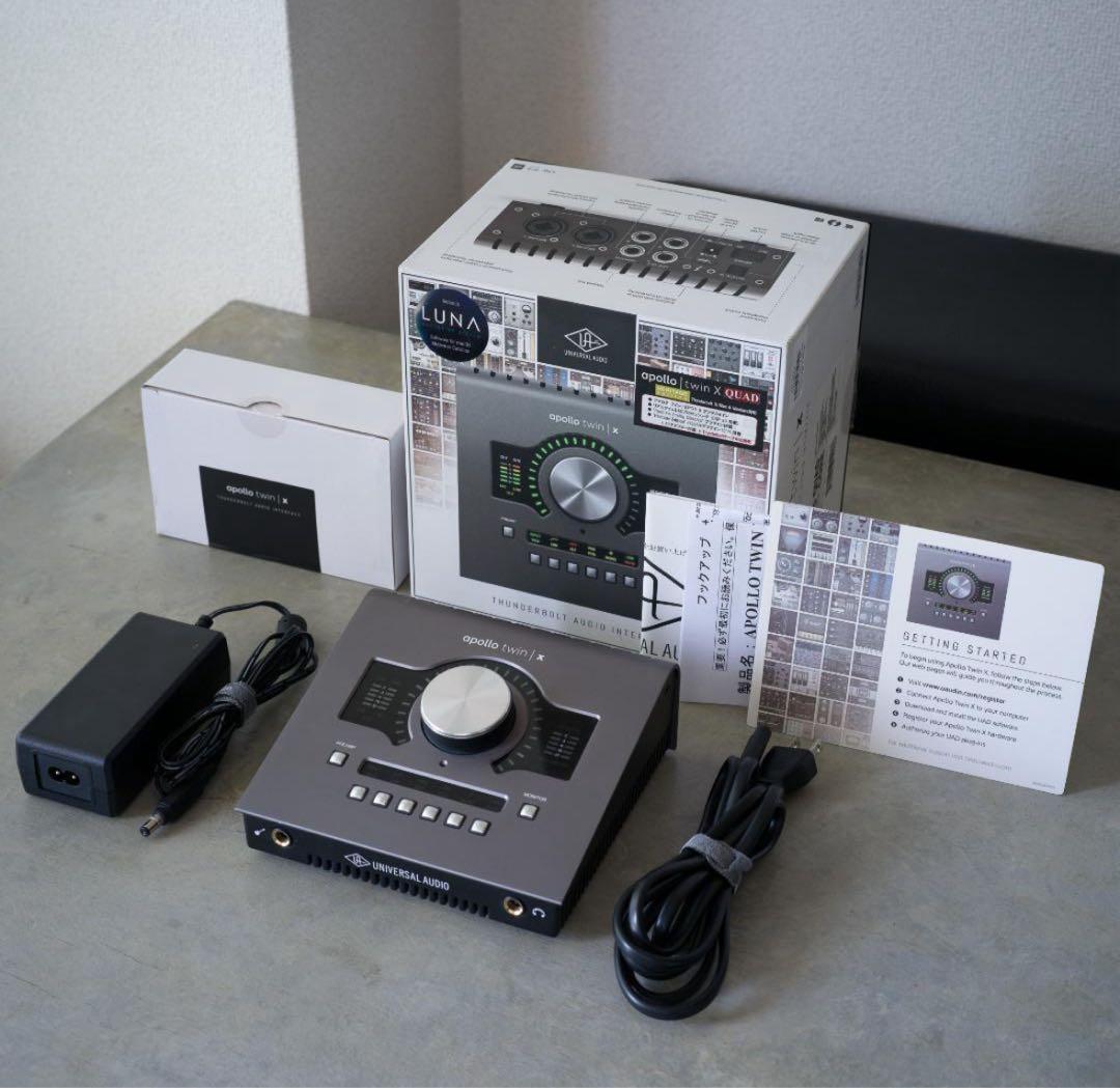 DTM・DAW APOLLO TWIN X QUAD Heritage