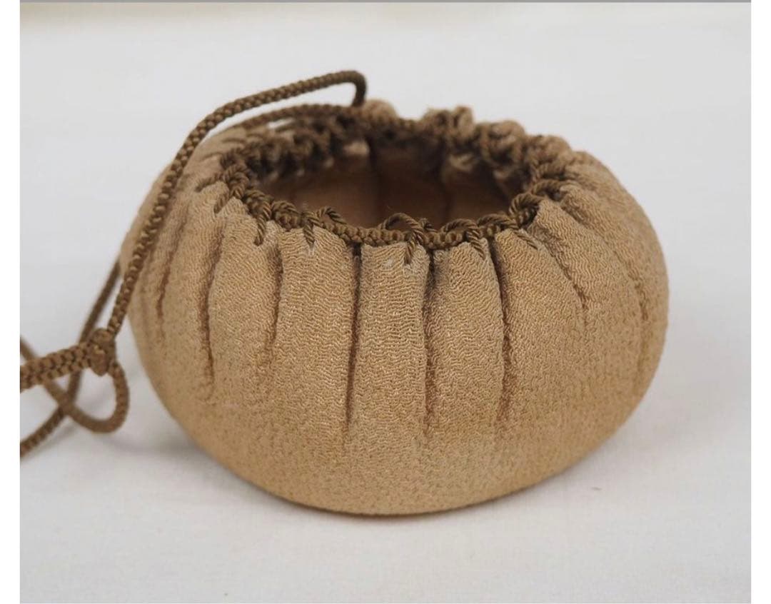 送料無料　コレクター所蔵品　江戸時代 織部香合/香盒　美濃焼 香道具華道具蓋物