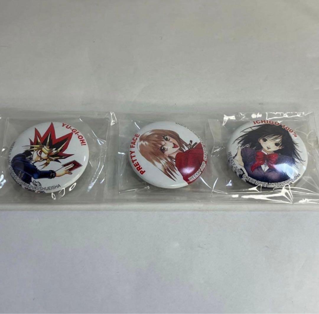 激レア　ウィークリージャンプ限定缶バッジ 週間少年ジャンプ　遊戯王いちご100%