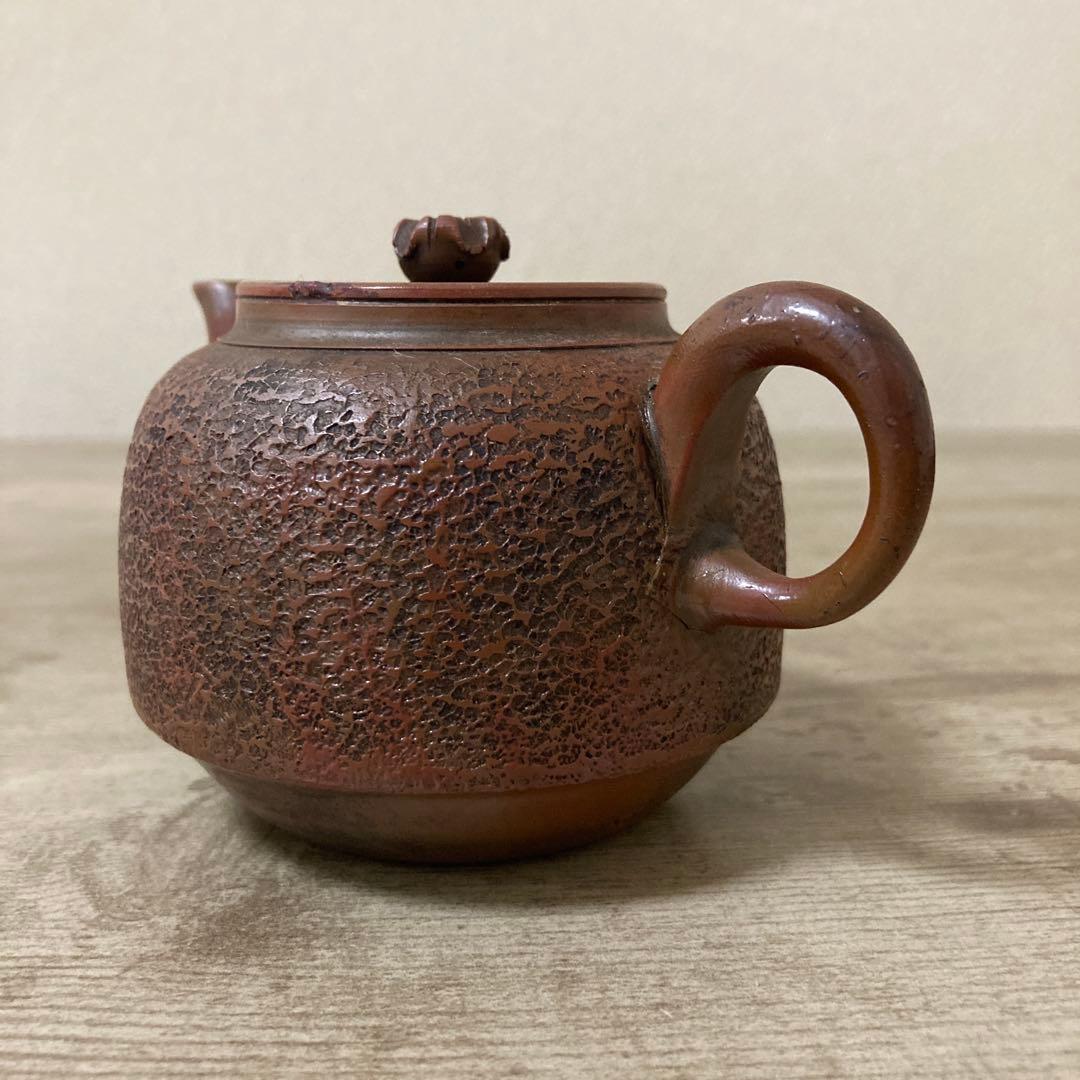 古備前　香山　小茶器揃え　時代　急須　湯冷し　湯呑み5 明治〈検 常滑　朱泥