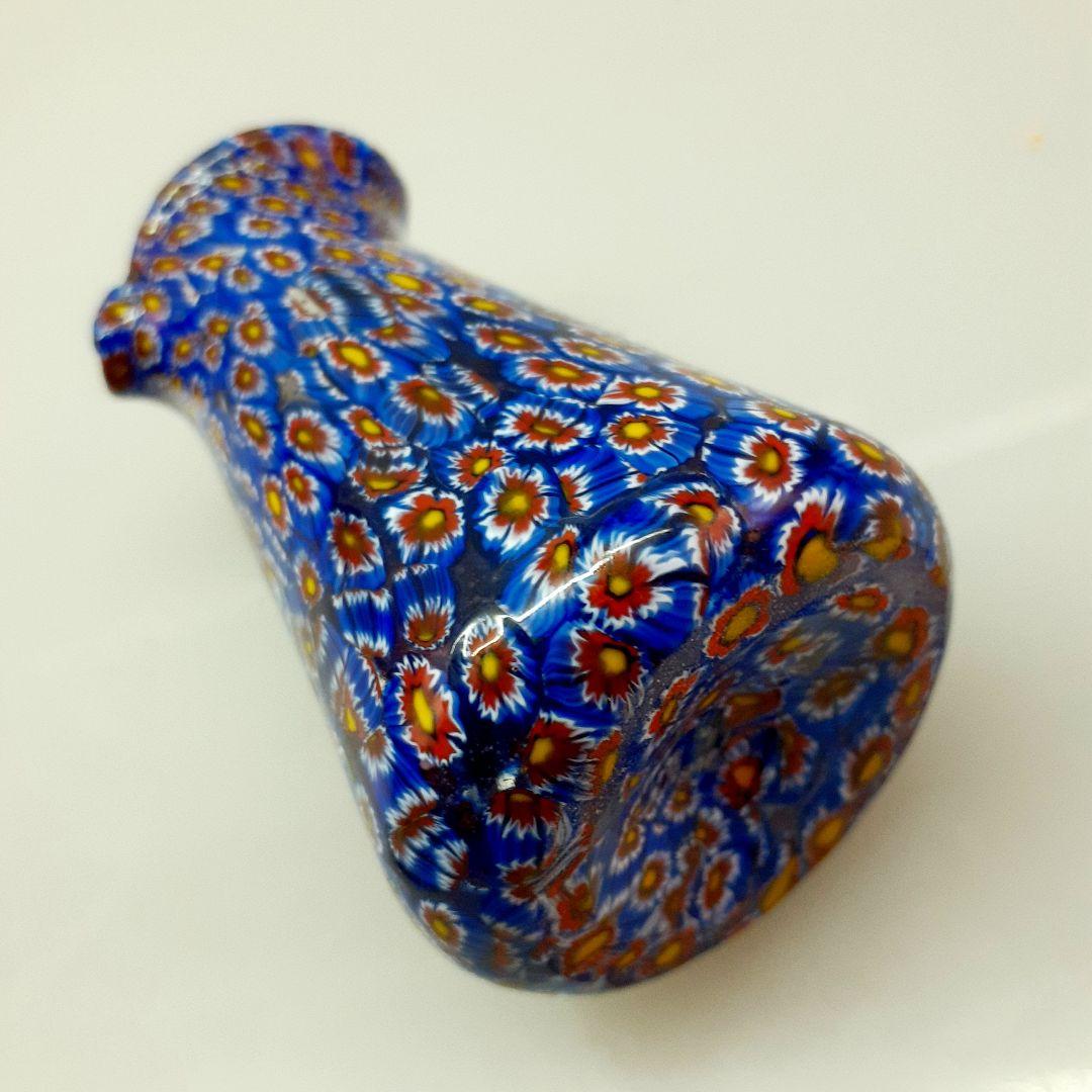 MURANO ムラノ 金彩 ブルー ミルフィオリ ミルクピッチャー